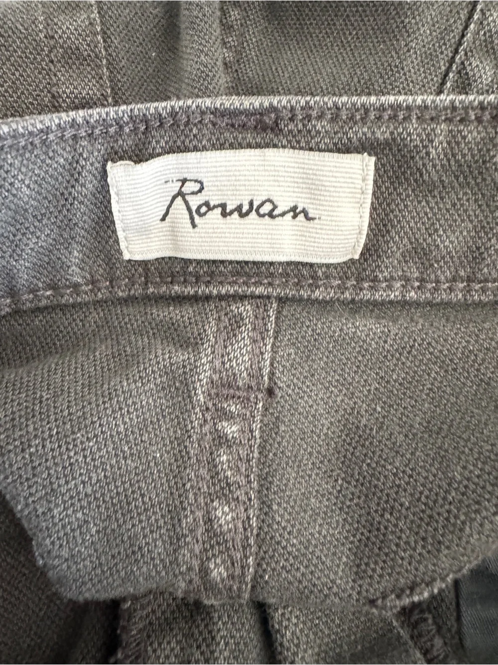 ROWAN Women’s Gray Merilee 5 Pocket Straight Leg Jeans (Size 26) - Picture 2 of 9